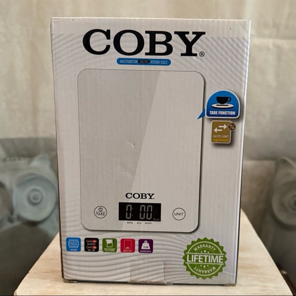 ⚡️Coby Multifunctional Digital Kitchen Scale